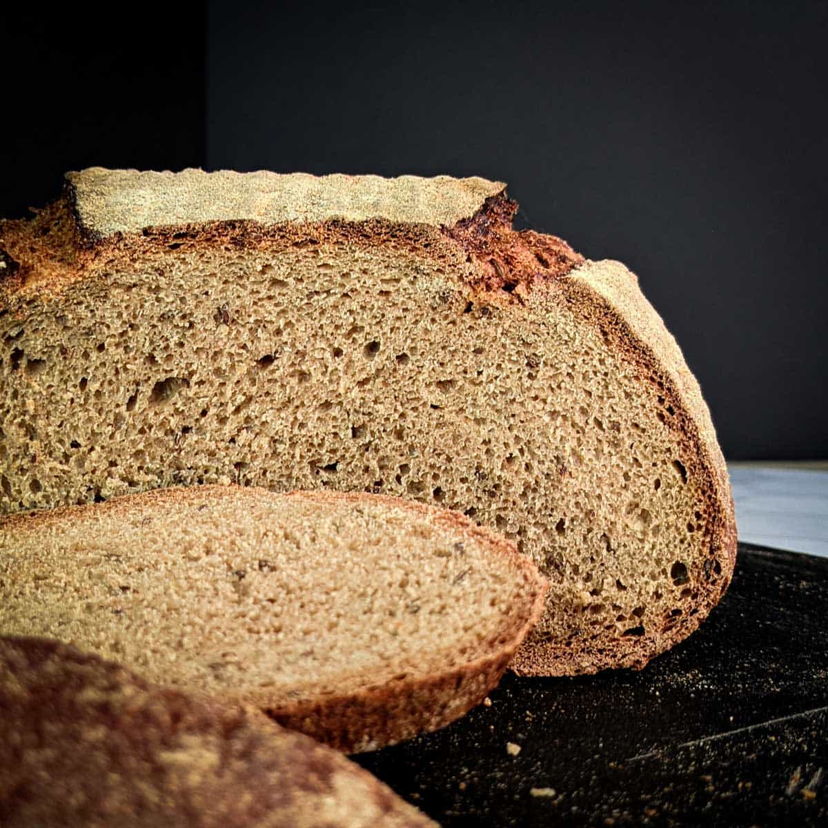 Scandinavian Rye and Caraway Bread